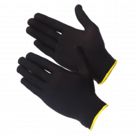 GWARD Touch Black Перчатки нейлоновые черного цвета без покрытия (арт.NP1001) 10 (XL)