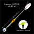 Сторожок лавсановый "ПМ" Стрекоза-SR 175/120 (0,1-0,3г) (инд уп)