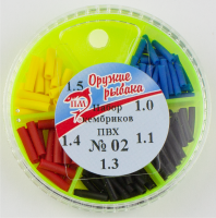 Набор 02 Кембрик ПВХ (d.1,0-1,1-1,3-1,4-1,5)