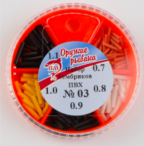 Набор 03 Кембрик ПВХ (d.0,7-0,8-0,9-1,0-1,1)